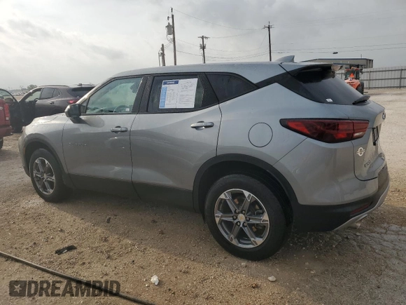 2023 Chevrolet Blazer LT with VIN 3GNKBCR48PS122979, listed as a Copart auction lot 53404595 with 25,146 mi miles and Clean title. Bid and sale history available at DreamBid. Image 2.
