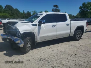 2025 GMC Sierra 1500 SLT z VIN 1GTUUDED5SZ177988, wystawiony jako Copart lot #54499915 z przebiegiem 13 014 mil mil oraz Nie do naprawy • Non repairable. Historia ofert i sprzedaży dostępna na DreamBid. Obrazek 1.
