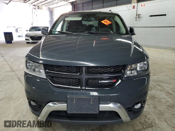 2017 Dodge Journey Crossroad Plus with VIN 3C4PDCGG6HT613665, listed as a Copart auction lot 59414575 with 153,223 mi miles and Salvage title. Bid and sale history available at DreamBid. Image 5.