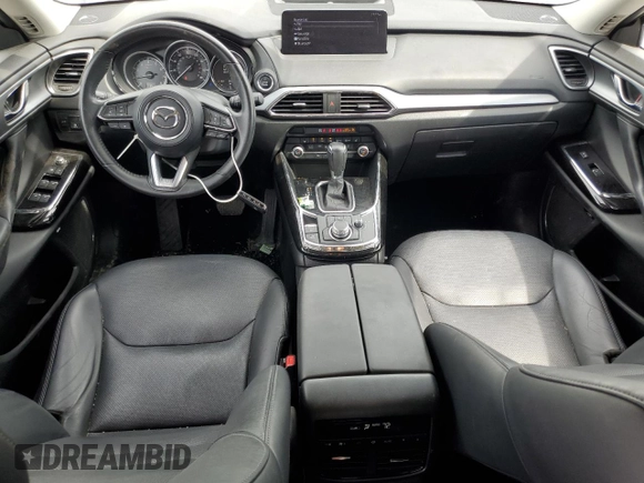 2021 Mazda CX-9 Touring with VIN JM3TCBCY4M0524573, listed as a Copart auction lot 60961165 with 58,408 mi miles and Salvage title. Bid and sale history available at DreamBid. Image 8.