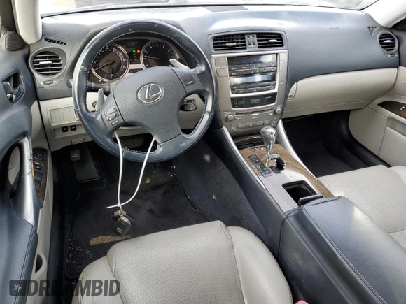 2009 Lexus IS 250 with VIN JTHBK262095090109, listed as a Copart auction lot 51097455 with 94,682 mi miles and Clean Title. Bid and sale history available at DreamBid. Image 8.
