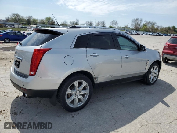 2011 Cadillac SRX Performance Collection with VIN 3GYFNEEY8BS572186, listed as a Copart auction lot 51443255 with 152,821 mi miles and Salvage Title. Bid and sale history available at carsss.com. Image 3.