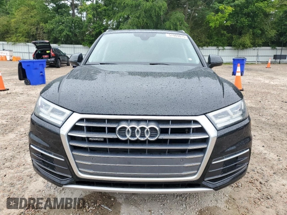 2018 Audi Q5 Premium Plus z VIN WA1BNAFY1J2011683, wystawiony jako Copart lot #57989875 z przebiegiem 135 815 mil mil oraz Szkoda całkowita • Salvage title. Historia ofert i sprzedaży dostępna na DreamBid. Obrazek 5.