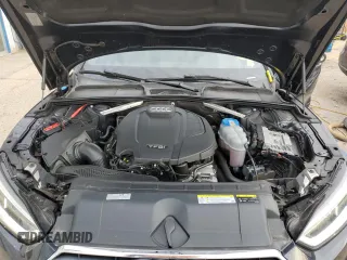 2018 Audi A5 Premium Plus with VIN WAUTNAF51JA091151, listed as a Copart auction lot 49102415 with 50,032 mi miles and Salvage Title. Bid and sale history available at DreamBid. Image 11.