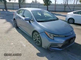 2022 Toyota Corolla SE with VIN JTDS4MCE6N3510323, listed as a Copart auction lot 49559575 with 38,024 mi miles and Salvage Title. Bid and sale history available at carsss.com. Image 10.