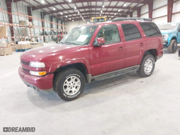 2005 Chevrolet Tahoe Z71 with VIN 1GNEK13Z05R271098, listed as a IAAI auction lot 41616696 with 285,553 mi miles. Bid and sale history available at carsss.com. Image 2.