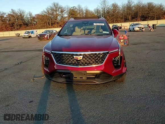 2024 Cadillac XT4 AWD Luxury with VIN 1GYFZBR45RF246726, listed as a Copart auction lot 79614644 with 1,236 mi miles and Salvage Title. Bid and sale history available at carsss.com. Image 10.