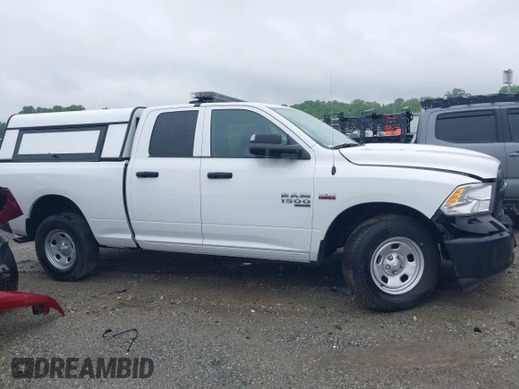 2023 Ram 1500 Tradesman with VIN 1C6RR7FT4PS588854, listed as a IAAI auction lot 42114085 with 24,403 mi miles and . Bid and sale history available at DreamBid. Image 13.
