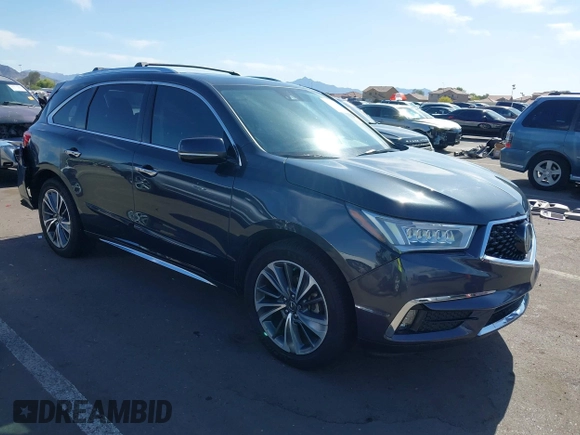 2019 Acura MDX Technology with VIN 5J8YD4H5XKL029023, listed as a IAAI auction lot 42108214 with 73,535 mi miles and . Bid and sale history available at DreamBid. Image 1.
