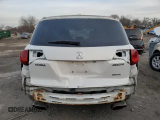 2012 Acura MDX Tech/Entertainment Pkg with VIN 2HNYD2H47CH500919, listed as a Copart auction lot 85881784 with 165,255 mi miles and Salvage Title. Bid and sale history available at carsss.com. Image 6.