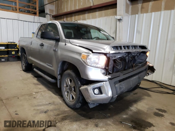 2014 Toyota Tundra 4WD Truck SR with VIN 5TFUY5F12EX410482, listed as a Copart auction lot 46003365 with 187,516 mi miles and Salvage Title. Bid and sale history available at carsss.com. Image 4.