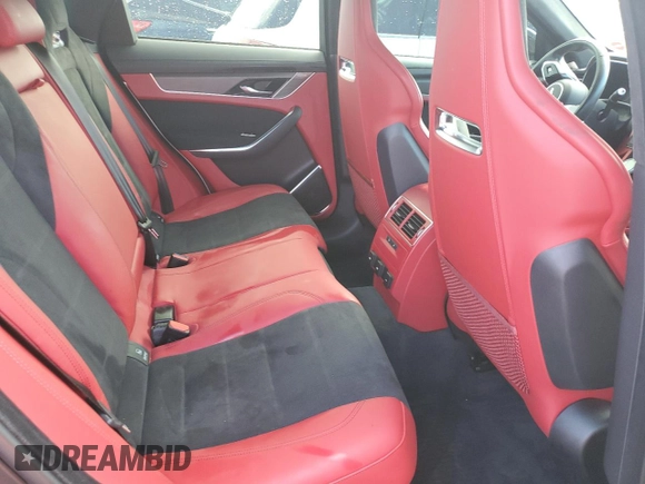2023 Jaguar F-Pace SVR with VIN SADCZ2EE7PA704580, listed as a Copart auction lot 74357134 with Not Provided miles and Salvage Title. Bid and sale history available at DreamBid. Image 11.