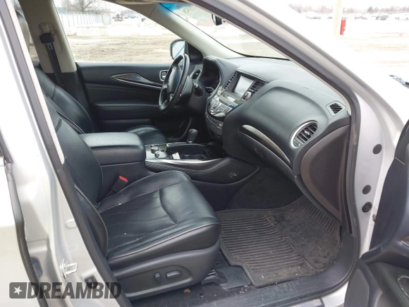 2014 Infiniti QX60 with VIN 5N1AL0MM1EC542752, listed as a IAAI auction lot 41682429 with 134,712 mi miles. Bid and sale history available at carsss.com. Image 5.
