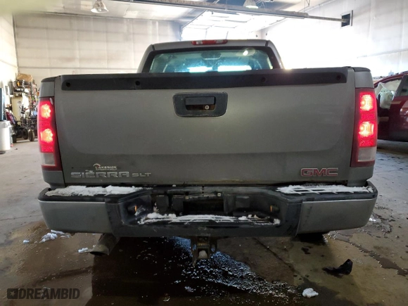 2008 GMC Sierra 1500 Work Truck with VIN 2GTEK133281296909, listed as a Copart auction lot 46431205 with 187,024 mi miles and Salvage Title. Bid and sale history available at carsss.com. Image 6.