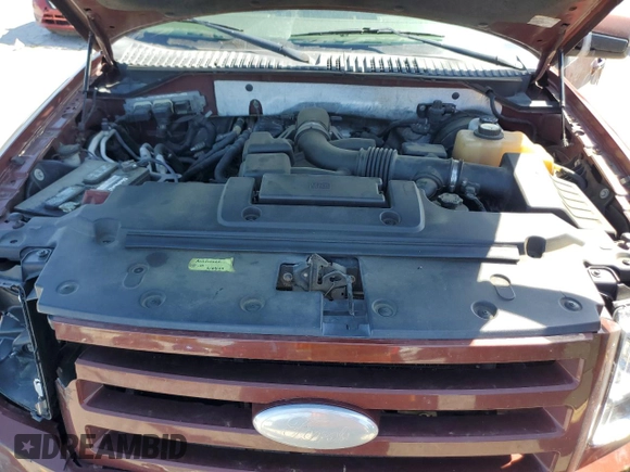 2008 Ford Expedition Limited with VIN 1FMFU19558LA46223, listed as a Copart auction lot 53288565 with 274,586 mi miles and Salvage title. Bid and sale history available at DreamBid. Image 12.