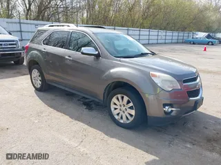 2011 Chevrolet Equinox LT w/2LT with VIN 2CNALPEC5B6355856, listed as a IAAI auction lot 42119758 with 161,005 mi miles. Bid and sale history available at carsss.com. Image 1.