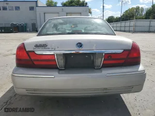 2004 Mercury Grand Marquis LS Premium with VIN 2MEFM75WX4X623362, listed as a Copart auction lot 71771224 with 58,520 mi miles and Salvage Title. Bid and sale history available at carsss.com. Image 6.