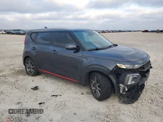 2021 Kia Soul GT-Line with VIN KNDJ63AU3M7788632, listed as a Copart auction lot 43823375 with 51,176 mi miles and Salvage Title. Bid and sale history available at DreamBid. Image 4.