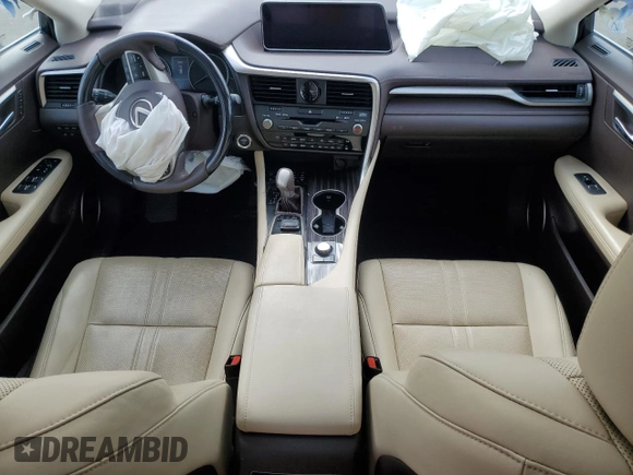 2019 Lexus RX 450h with VIN 2T2BGMCA1KC033769, listed as a Copart auction lot 53275945 with 41,639 mi miles and Salvage title. Bid and sale history available at DreamBid. Image 8.