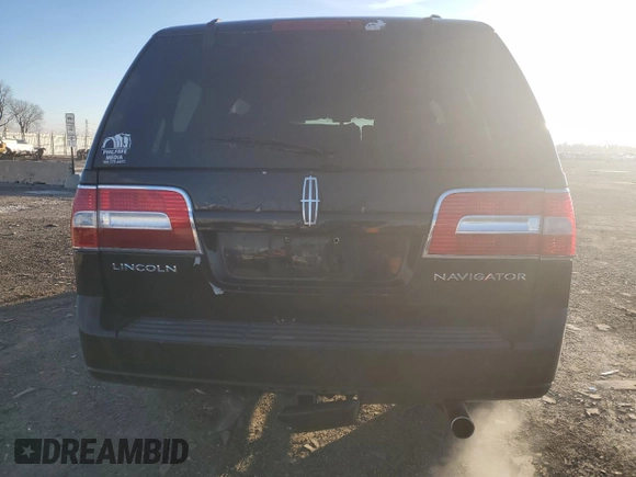 2008 Lincoln Navigator with VIN 5LMFU28588LJ03972, listed as a Copart auction lot 51419505 with 224,093 mi miles and Salvage title. Bid and sale history available at DreamBid. Image 6.