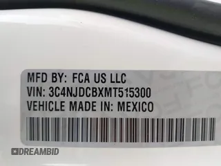 2021 Jeep Compass Limited с VIN 3C4NJDCBXMT515300, выставлен на аукционе IAAI как лот 42290070 с пробегом 110 390 миль миль и . История ставок и продаж доступна на DreamBid. Изображение 9.