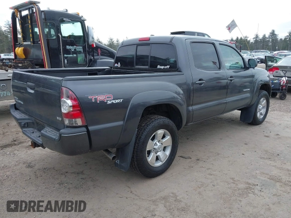 2011 Toyota Tacoma with VIN 3TMLU4EN9BM063918, listed as a IAAI auction lot 41661515 with 125,821 mi miles and . Bid and sale history available at DreamBid. Image 4.