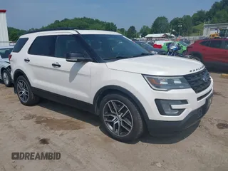 2017 Ford Explorer Sport z VIN 1FM5K8GTXHGA15263, wystawiony jako IAAI lot #42497715 z przebiegiem 201 322 mil mil oraz . Historia ofert i sprzedaży dostępna na DreamBid. Obrazek 1.