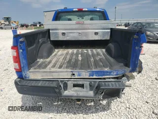 2021 Ford F-150 XL with VIN 1FTEX1EB1MKE59470, listed as a Copart auction lot 53046195 with 108,271 mi miles and Salvage title. Bid and sale history available at DreamBid. Image 6.