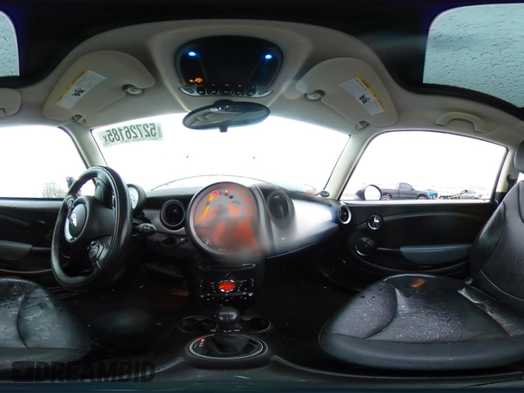 2011 MINI Hardtop with VIN WMWSU3C57BT096973, listed as a Copart auction lot 52726185 with 90,545 mi miles and Salvage title. Bid and sale history available at DreamBid. Image 13.
