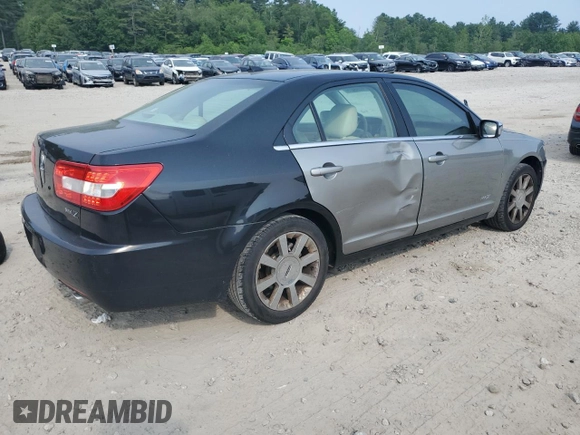 2009 Lincoln MKZ with VIN 3LNHM26T19R635810, listed as a Copart auction lot 58265475 with 192,707 mi miles and Clean title. Bid and sale history available at DreamBid. Image 3.