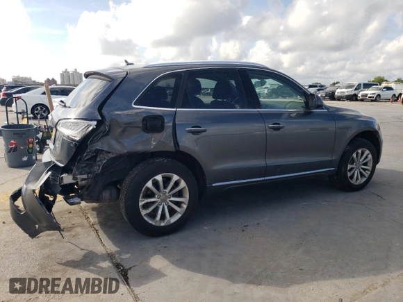 2017 Audi Q5 Premium with VIN WA1C2AFP9HA081470, listed as a Copart auction lot 54559155 with 81,025 mi miles and Salvage title. Bid and sale history available at DreamBid. Image 3.