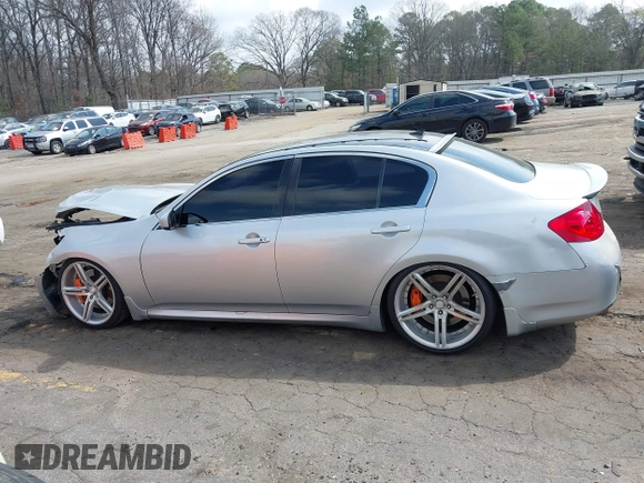 2008 Infiniti G35 Journey with VIN JNKBV61E58M224262, listed as a IAAI auction lot 41780563 with 137,570 mi miles. Bid and sale history available at carsss.com. Image 14.