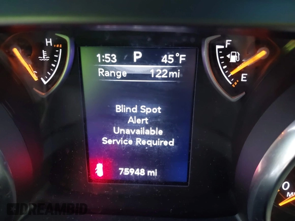 2020 Jeep Wrangler Unlimited Sport S with VIN 1C4HJXDG5LW189584, listed as a IAAI auction lot 41738928 with 75,948 mi miles and . Bid and sale history available at DreamBid. Image 16.