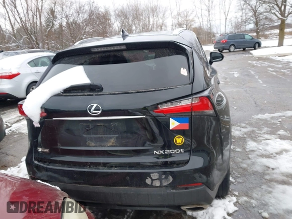 2015 Lexus NX 200t with VIN JTJBARBZ8F2011960, listed as a IAAI auction lot 41167158 with Not Provided miles. Bid and sale history available at carsss.com. Image 15.