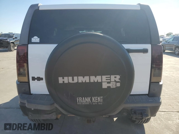 2007 Hummer H3 SUV with VIN 5GTDN13E378177422, listed as a Copart auction lot 79752314 with 163,749 mi miles and Salvage Title. Bid and sale history available at carsss.com. Image 6.