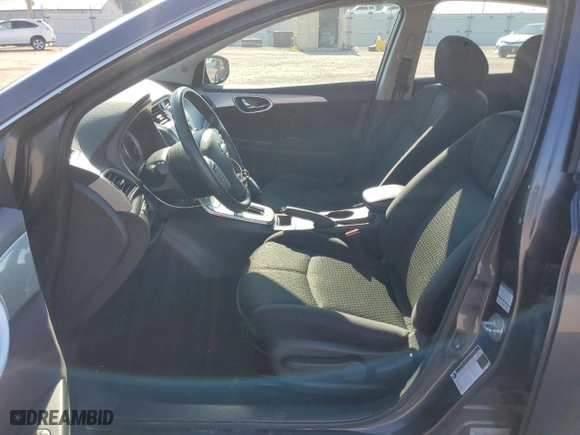2014 Nissan Sentra SV with VIN 3N1AB7AP7EL633496, listed as a Copart auction lot 55571494 with 105,519 mi miles and Salvage Title. Bid and sale history available at carsss.com. Image 7.