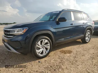 2021 Volkswagen Atlas SE z VIN 1V2KR2CA6MC571025, wystawiony jako Copart lot #54719555 z przebiegiem 67 058 mil mil oraz Czysty tytuł • Clean title. Historia ofert i sprzedaży dostępna na DreamBid. Obrazek 1.