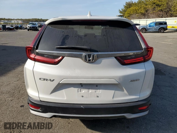 2022 Honda CR-V EX-L with VIN 2HKRW2H88NH604367, listed as a Copart auction lot 49181585 with 61,488 mi miles and Non repairable. Bid and sale history available at DreamBid. Image 6.