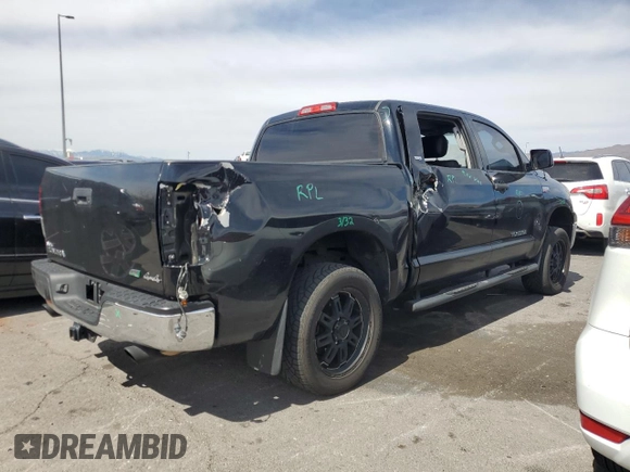 2013 Toyota Tundra with VIN 5TFDW5F17DX307031, listed as a Copart auction lot 49740825 with 113,917 mi miles and Salvage title. Bid and sale history available at DreamBid. Image 3.