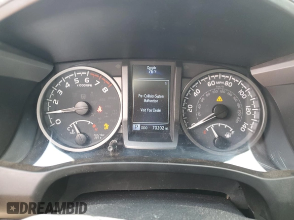 2022 Toyota Tacoma SR с VIN 3TMCZ5AN7NM454051, выставлен на аукционе Copart как лот 59896115 с пробегом 70 202 миль миль и Списание • Salvage title. История ставок и продаж доступна на DreamBid. Изображение 9.