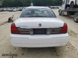 2006 Mercury Grand Marquis LS Premium with VIN 2MEHM75W26X619883, listed as a Copart auction lot 71742044 with 101,426 mi miles and Salvage Title. Bid and sale history available at carsss.com. Image 6.
