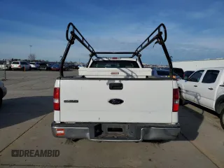 2008 Ford F-150 XL with VIN 1FTRF12238KE06557, listed as a Copart auction lot 87107984 with 192,617 mi miles and Salvage title. Bid and sale history available at DreamBid. Image 6.