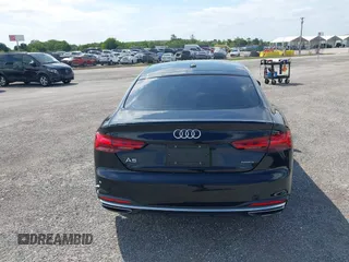 2021 Audi A5 Sportback Premium with VIN WAUABCF53MA036944, listed as a IAAI auction lot 38746591 with 35,881 mi miles. Bid and sale history available at carsss.com. Image 16.