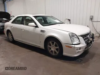 2008 Cadillac STS AWD w/1SB with VIN 1G6DD67V580176616, listed as a IAAI auction lot 40625043 with 86,987 mi miles. Bid and sale history available at carsss.com. Image 1.