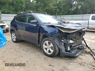 2020 Jeep Compass Latitude with VIN 3C4NJCBB6LT141553, listed as a Copart auction lot 61432225 with 87,151 mi miles and Non repairable. Bid and sale history available at DreamBid. Image 4.