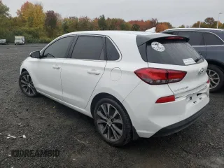 2020 Hyundai Elantra GT with VIN KMHH35LE2LU137688, listed as a Copart auction lot 75752044 with 76,200 mi miles and Salvage Title. Bid and sale history available at carsss.com. Image 2.