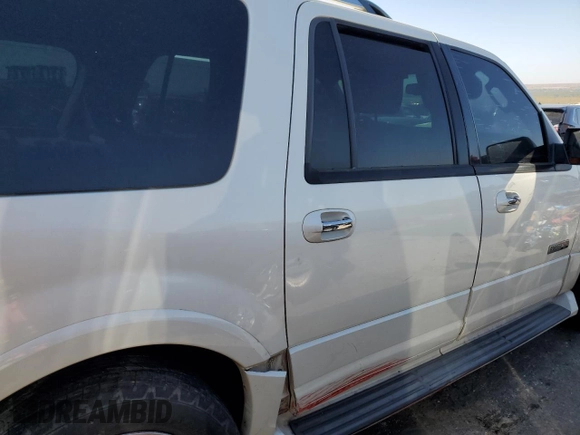 2007 Ford Expedition EL Limited with VIN 1FMFK19537LA13161, listed as a Copart auction lot 74686214 with 0 mi miles and Salvage Title. Bid and sale history available at carsss.com. Image 11.