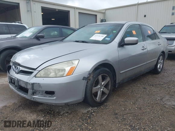 2007 Honda Accord LX with VIN JHMCM564X7C021650, listed as a IAAI auction lot 42576746 with 261,206 mi miles and . Bid and sale history available at DreamBid. Image 2.