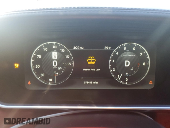 2017 Land Rover Range Rover Sport Autobiography with VIN SALWV2FE8HA150124, listed as a Copart auction lot 86993104 with 72,482 mi miles and Salvage Title. Bid and sale history available at carsss.com. Image 9.