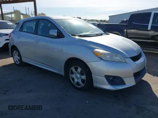 2010 Toyota Matrix with VIN 2T1KU4EE6AC346053, listed as a IAAI auction lot 41824514 with 158,614 mi miles. Bid and sale history available at carsss.com. Image 1.